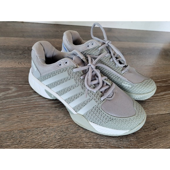 K-Swiss Pickleball Tennis Shoes Men's Athletic Sneakers Gray Sport size 9 #4 - Picture 1 of 4